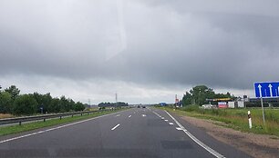 Penkių automobilių avarija greitkelyje Vilnius&ndash;Kaunas