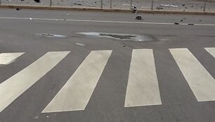 BMW avarija Vilniaus Verkių gatvėje