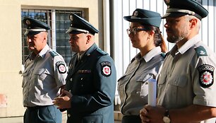 I&scaron;rinkti geriausi Kauno apskrities policijos pareigūnai