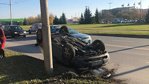 Avarija Draugystės gatvėje