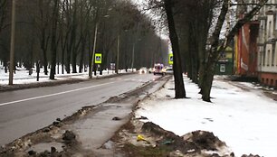 Avarija Kauno Vydūno alėjoje