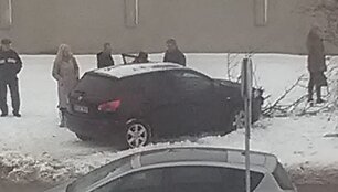 Avarija Panevėžio Molainių gatvėje