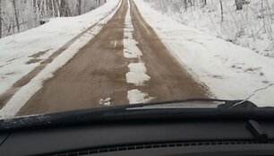 Kelias į &bdquo;Upytės&ldquo; sodų bendriją