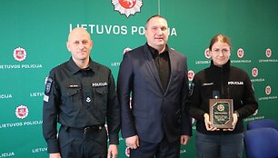 Apdovanoti geriausi Kauno apskrities policijos sportininkai