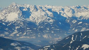 Skrydis virš Austrijos Alpių