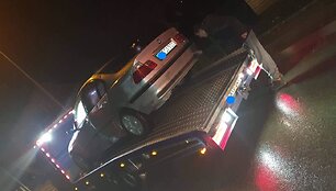 Kretingoje pričiuptas girtas BMW vairuotojas