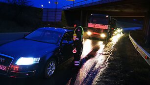 Naujametiniai policijos reidai Kaune