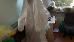 Gydytojų panaudotos vienkartinės priemonės Kauno klinikinėje ligoninėje