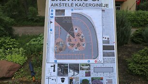 Kačerginės &bdquo;&Scaron;altinių&ldquo; aik&scaron;tės darbų pradžios pristatymas
