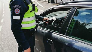 Reido metu Kauno policija pričiupo keletą girtų vairuotojų
