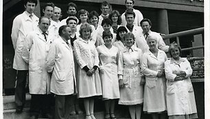 Kauno klinikų vieni pirmųjų anesteziologų