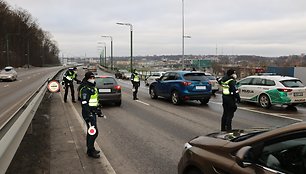 Kauno apskrities policijos reidas