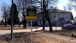 Mobilusis COVID-19 patikros punktas Domeikavoje