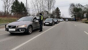 Kauno apskrities policijos reidas