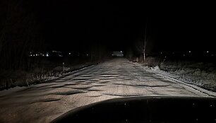 Duobėta Žvalgų gatvė Užliedžių kaime