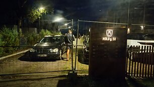 Naktis su Palangos policija
