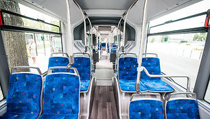 Naujasis 18 metrų ilgio „MAN Lion‘s City“ hibridinis autobusas
