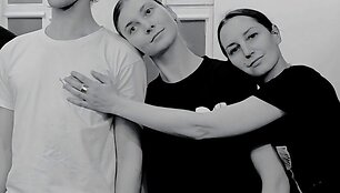 &Scaron;okio spektaklio &bdquo;Sofija&ldquo; repeticijų akimirka
