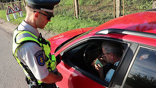 &Scaron;iaulių policijos reido metu netrūko įvykių