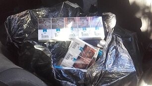 Kaune sulaikyta cigarečių kontrabanda