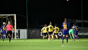 Kuriozinė trijų &bdquo;Gintros&ldquo; žaidėjų ataka prie&scaron; &bdquo;Barceloną&ldquo;