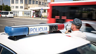 Policijos reidas Kaune : Vasaros metu į gatves išrieda greičio mėgėjai