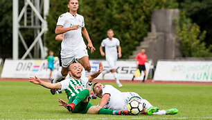 LFF taurės pusfinalis : &bdquo;Kauno Žalgiris&ldquo; prie&scaron; Vilniaus &bdquo;Žalgirį&ldquo;