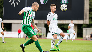 LFF taurės pusfinalis : &bdquo;Kauno Žalgiris&ldquo; prie&scaron; Vilniaus &bdquo;Žalgirį&ldquo;
