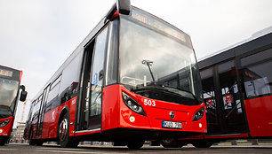 Naujų "Temsa" autobusų pristatymas