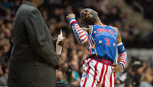 &bdquo;The Original Harlem Globetrotters&ldquo; pasirodymas