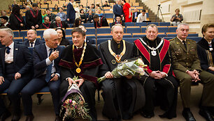Rektorės Dianos Rėklaitienės inauguracijos ceremonija