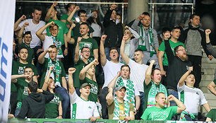 Krep&scaron;inio sirgaliai rungtynėse Kėdainių &bdquo;Nevėžis&ldquo; - Kauno &bdquo;Žalgiris&ldquo;