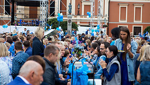 Klaipėdoje vyksta „Mėlynoji vakarienė 2019“