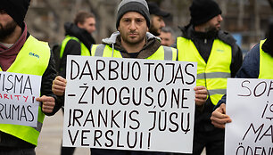 Solidarumo eitynės su darbuotojais i&scaron; Turkijos