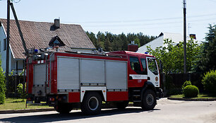 Trijų automobilų avarija Kaune