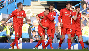 &bdquo;Chelsea&ldquo; &ndash; &bdquo;Liverpool&ldquo; rungtynių akimirka