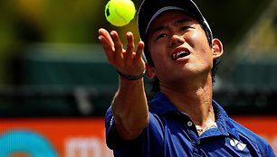 „Miami Open“: Feliciano Lopezas – Yoshihito Nishioka