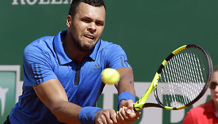 Monte Karlo „Masters“ Rogeris Federeris – Jo-Wilfriedas Tsonga