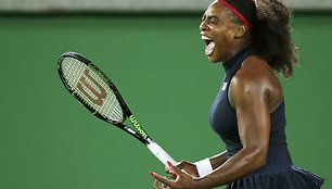 Serena Williams prieš Alizę Cornet