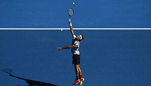 Rogeris Federeris prie&scaron; Noah Rubiną