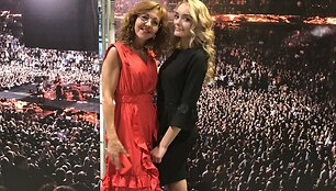 Kamilė Smaidžiūnaitė su mama