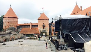 Pasiruošimas koncertui „Radistai Castle“