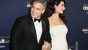 George'as Clooney žmona Amal