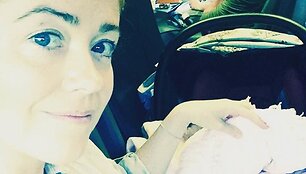 Erica Jennings su dukra Gaia Maria
