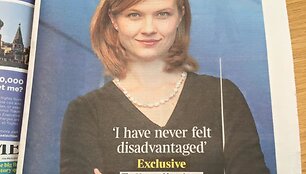 Mirga Gražinytė-Tyla laikra&scaron;čio &bdquo;The Times&ldquo; vir&scaron;elyje