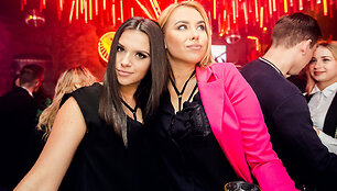 Vakarėlio klube &bdquo;Mojo Lounge Vilnius&ldquo; akimirka