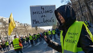 „Geltonųjų liemenių“ protestai Prancūzijoje