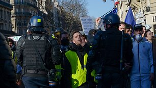 &bdquo;Geltonųjų liemenių&ldquo; protestai Prancūzijoje