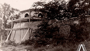 Šrėterių koplyčia prieš restauravimą 1954 m.