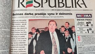 „Respublikos“ viršelis rugsėjo 11 d.